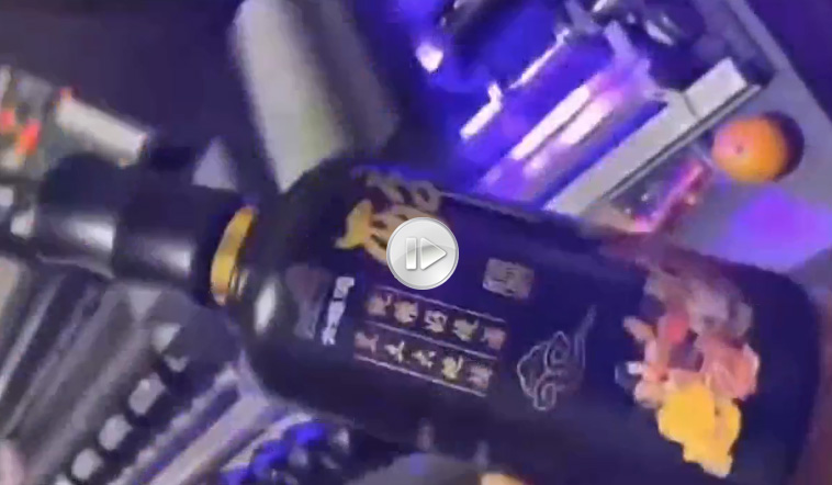 圓柱體打印視頻，酒瓶打印視頻，化妝品打印視頻