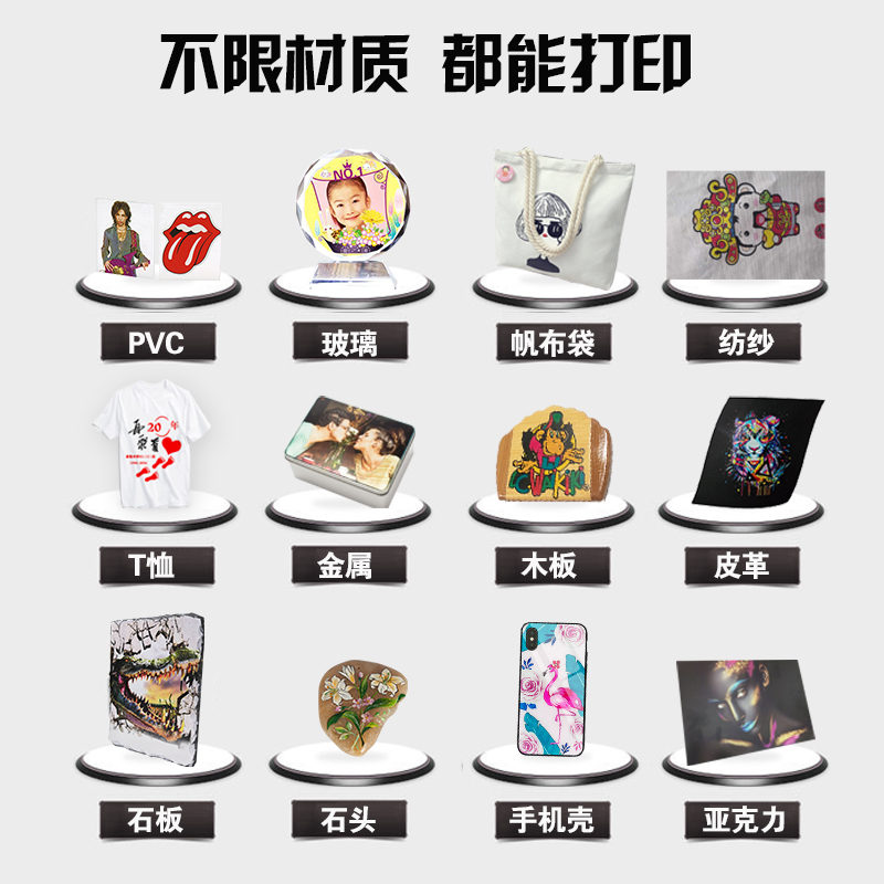 不限材質(zhì)，都能打印